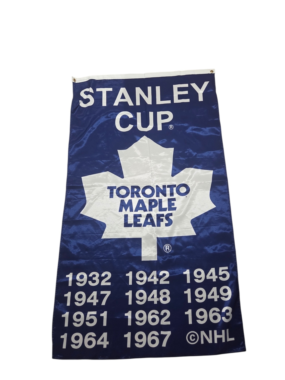 Stanley Cup Banner Toronto Maple Leafs  NHL Wall Hanging Banner